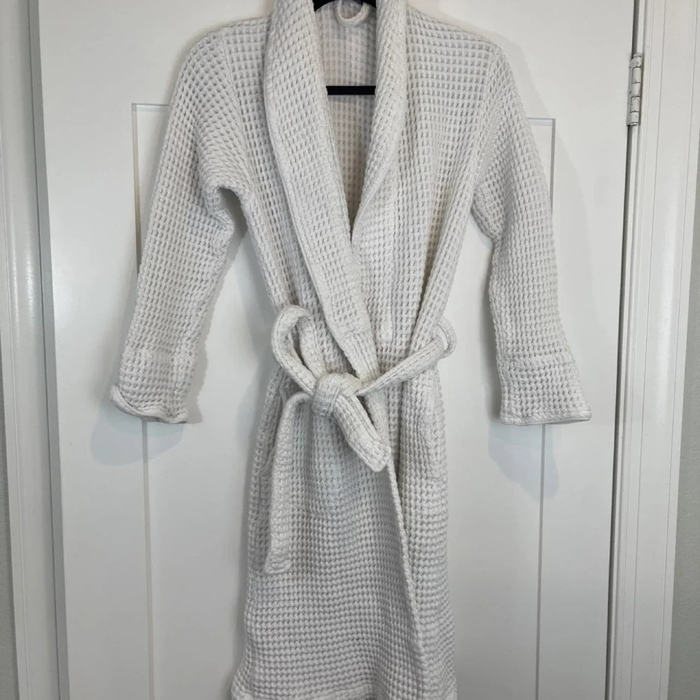Brooklinen white waffle